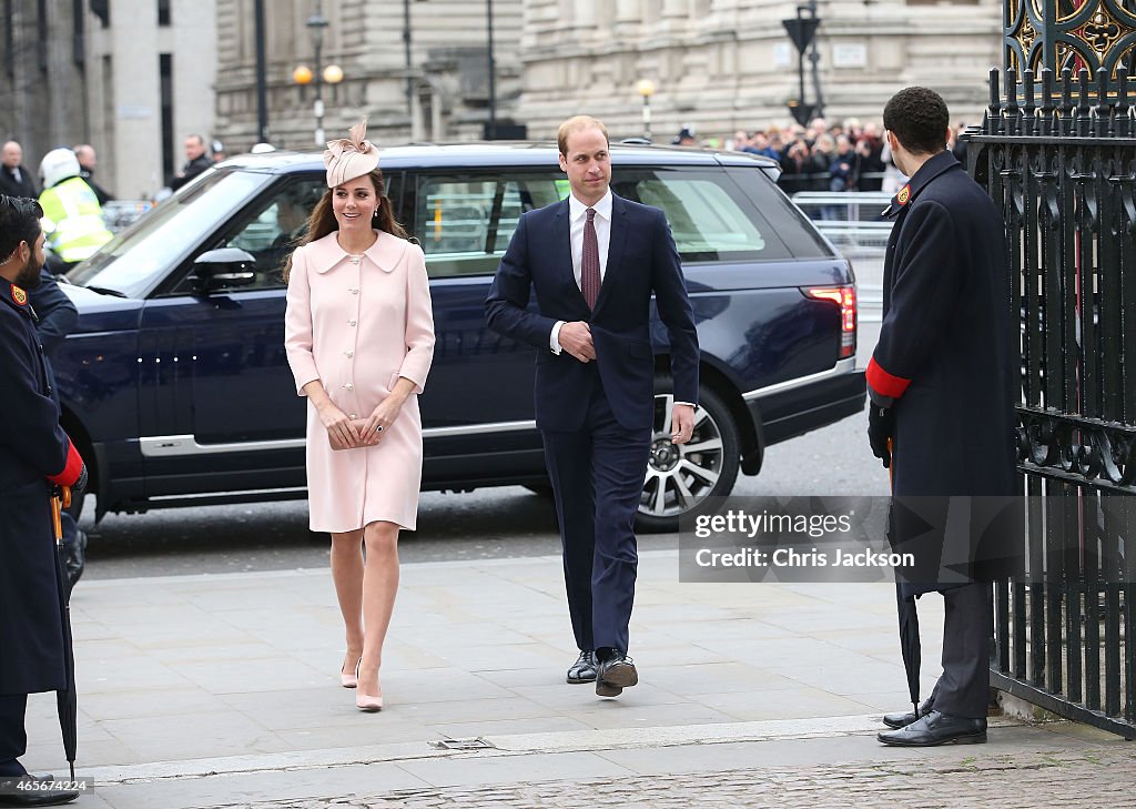 Commonwealth Service At Westminster Abbey