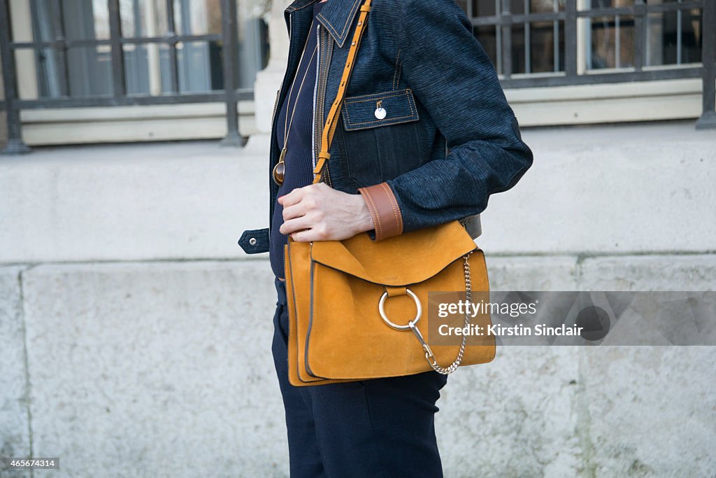 Chloe : Outside Arrivals - Paris Fashion Week Womenswear Fall/Winter 2015/2016
