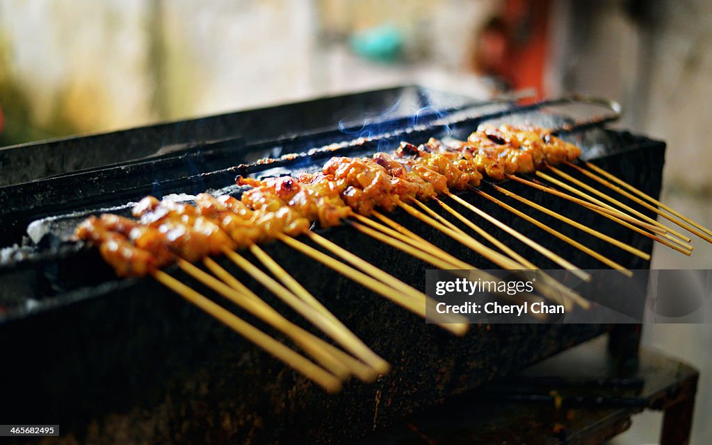 Satay - Malaysian tastes on a stick