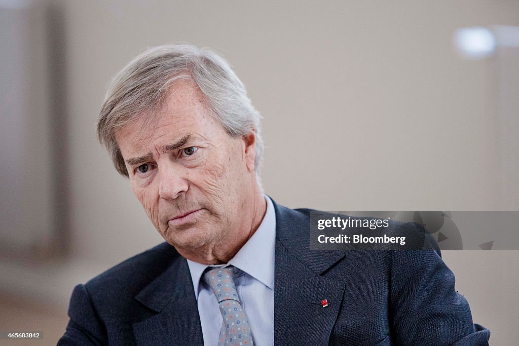 Billionaire And Chairman Of The Bollore Group Vincent Bollore Interview