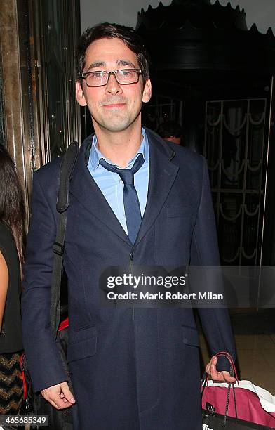 Colin Murray at Claridges hotel ballroom on January 28, 2014 in London, England.