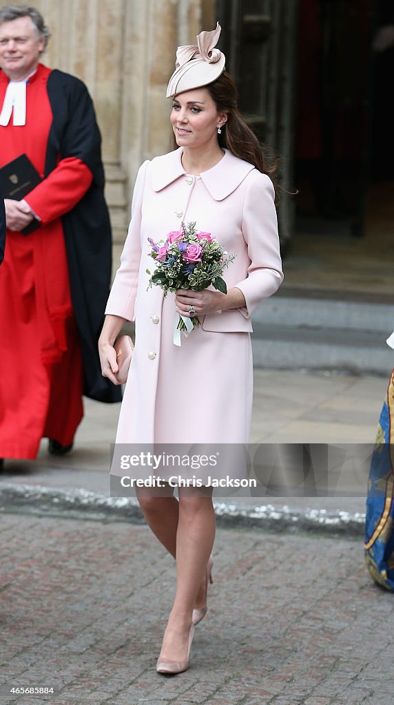 Commonwealth Service At Westminster Abbey