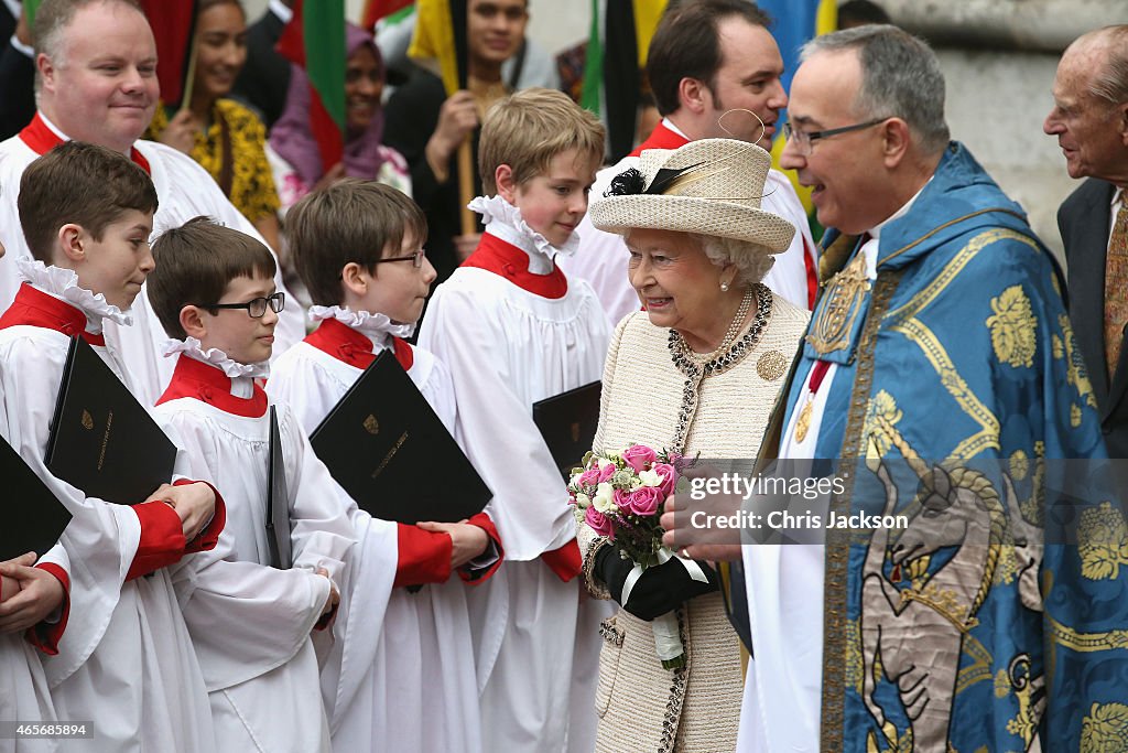 Commonwealth Service At Westminster Abbey