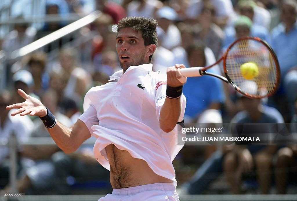 TENNIS-DAVIS-ARG-BRA-DELBONIS