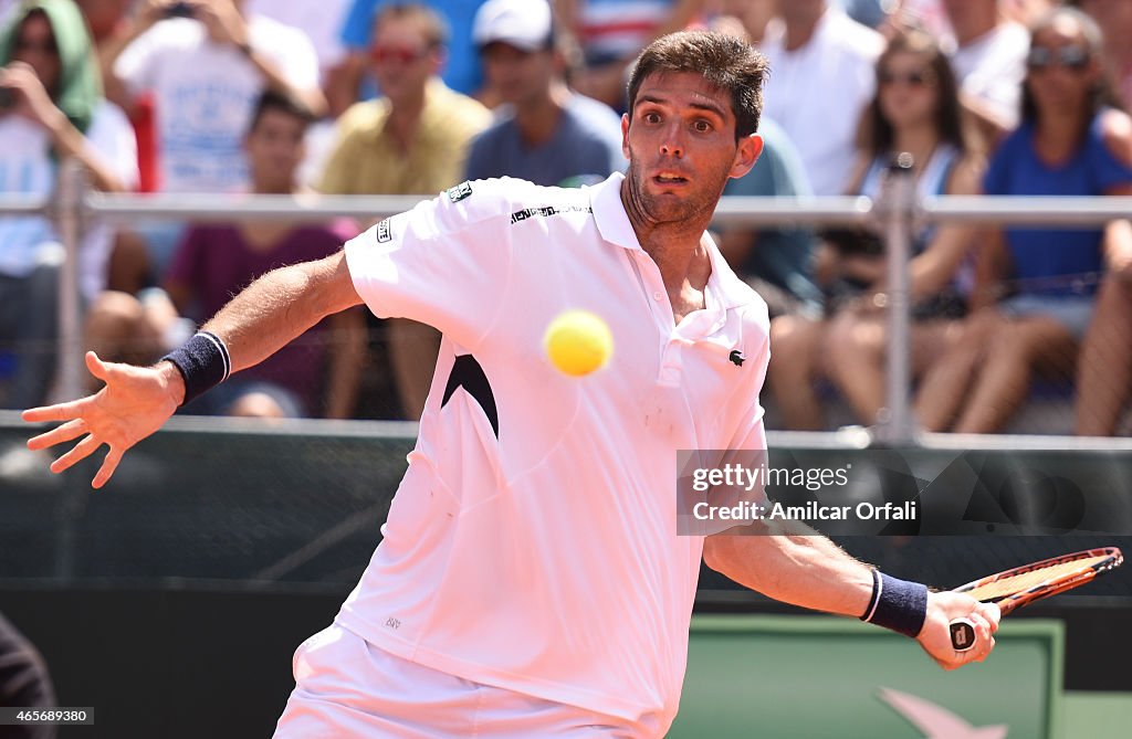 Argentina v Brazil - Davis Cup 2015 Day 4