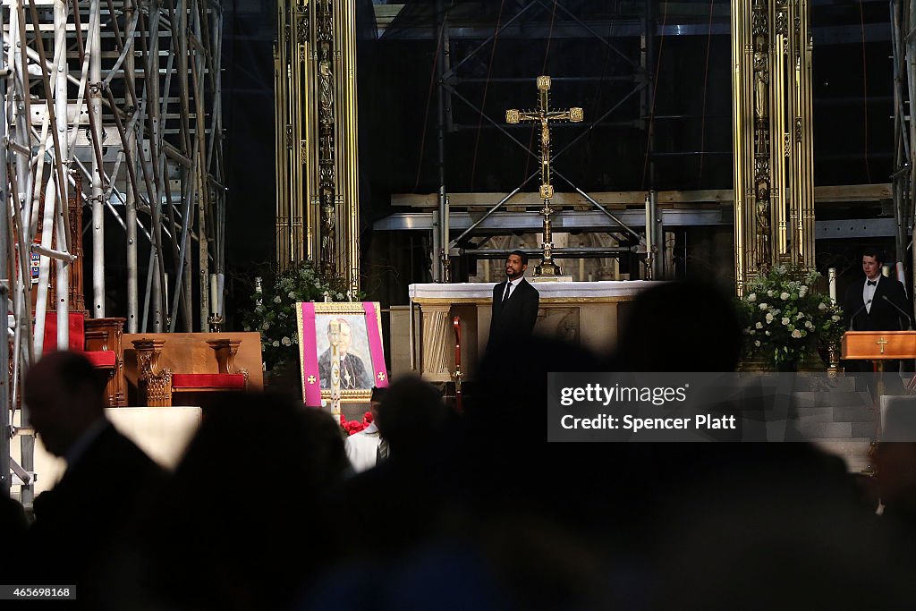 Mourners Pay Respects To Late Edward Cardinal Egan