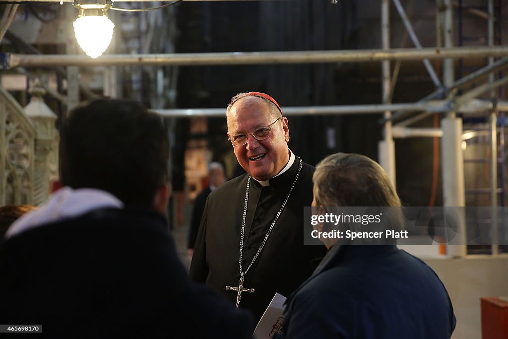 Mourners Pay Respects To Late Edward Cardinal Egan