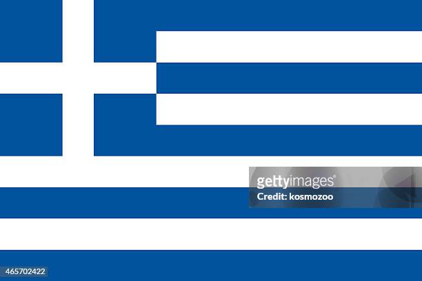 griechische flagge  - greece war stock-grafiken, -clipart, -cartoons und -symbole