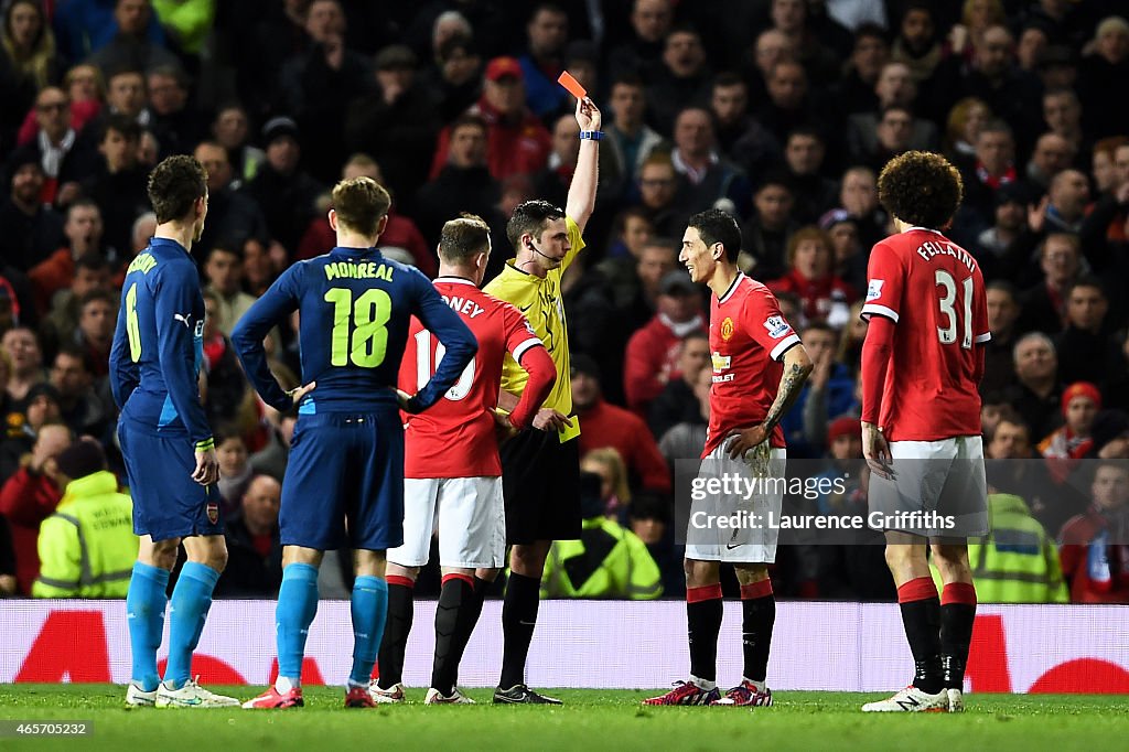 Manchester United v Arsenal - FA Cup Quarter Final