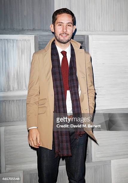 Kevin Systrom arrives at a party hosted by Instagram's Kevin Systrom and Jamie Oliver. This is their second annual private party, taking place at...