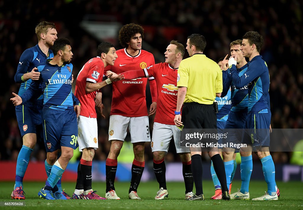 Manchester United v Arsenal - FA Cup Quarter Final