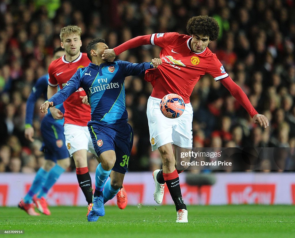 Manchester United v Arsenal - FA Cup Quarter Final