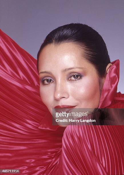 Actress-Barbara Carrera poses for a portrait in 1981 in Los Angeles, California.