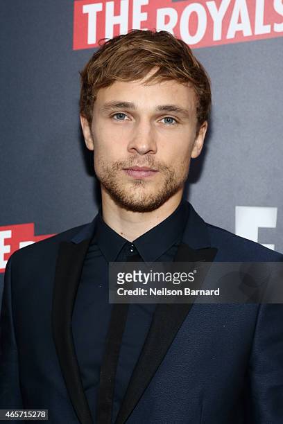 William Moseley attends "The Royals" New York Series Premiere at The Standard Highline on March 9, 2015 in New York City.