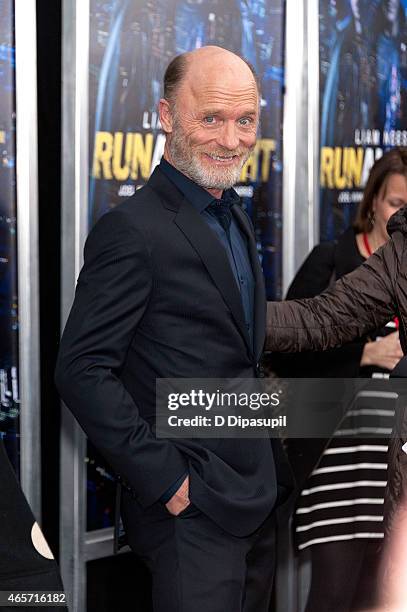 Ed Harris attends the "Run All Night" New York Premiere at AMC Lincoln Square Theater on March 9, 2015 in New York City.