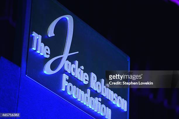 Jackie Robinson Foundation Awards Dinner at Waldorf Astoria Hotel on March 9, 2015 in New York City.