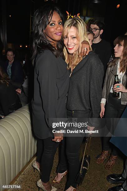 Shaznay Lewis and Nicole Appleton attend a party hosted by Instagram's Kevin Systrom and Jamie Oliver. This is their second annual private party,...