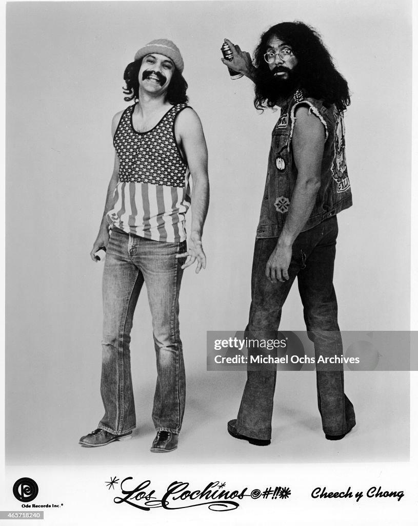 Cheech Mar Comedians Tommy Chong and Cheech Marin pose for a portrait to... News ...