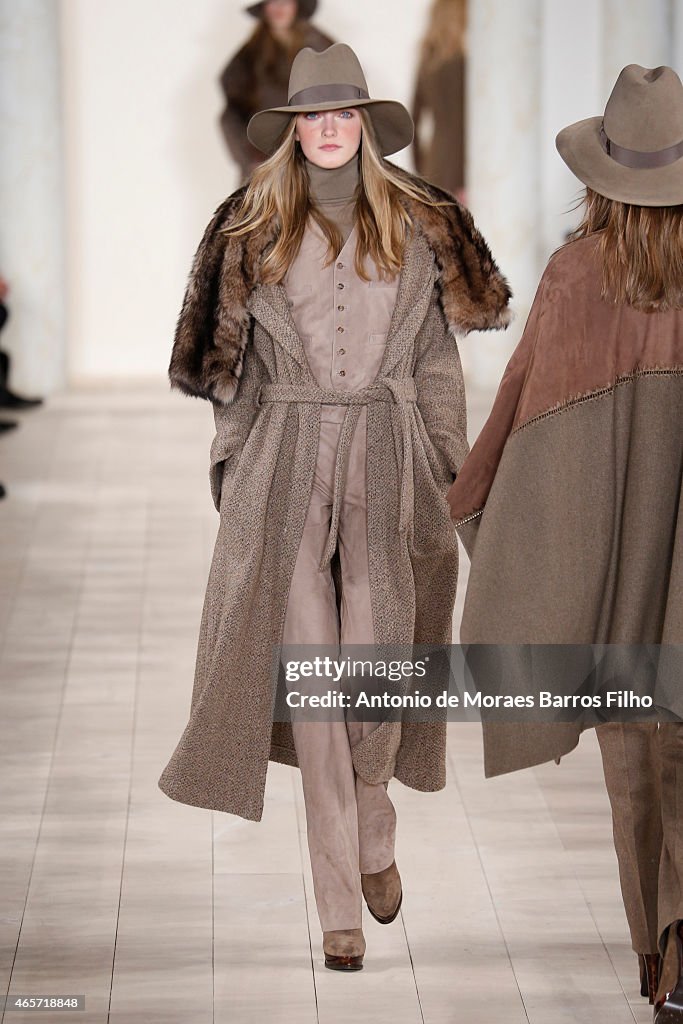 Ralph Lauren - Runway - Fall 2015 Mercedes-Benz Fashion Week