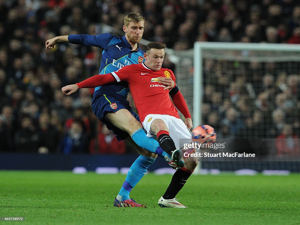 Manchester United v Arsenal - FA Cup Quarter Final