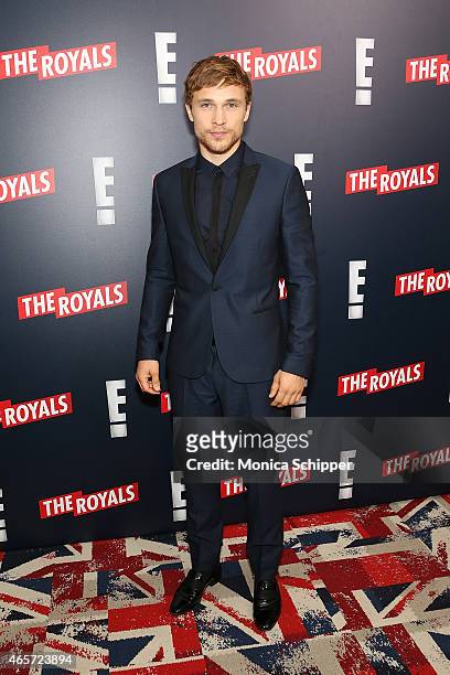 Actor William Moseley attends "The Royals" New York Series Premiere at The Standard Highline on March 9, 2015 in New York City.