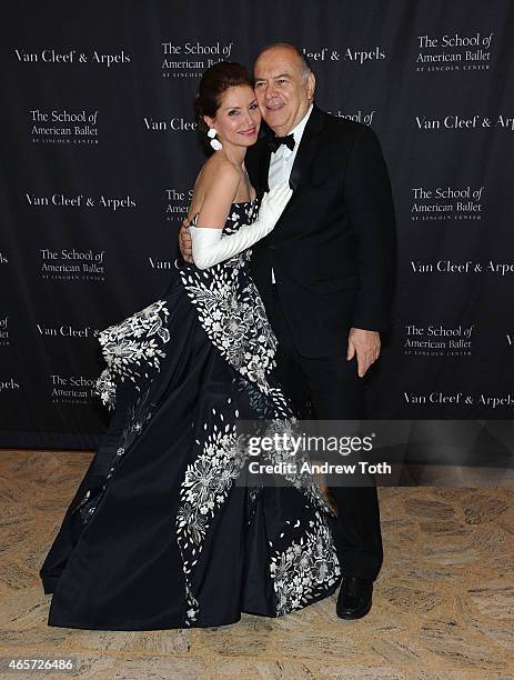 Jean Shafiroff and Martin D. Shafiroff attend the School of American Ballet 2015 Winter Ball at David H. Koch Theater at Lincoln Center on March 9,...