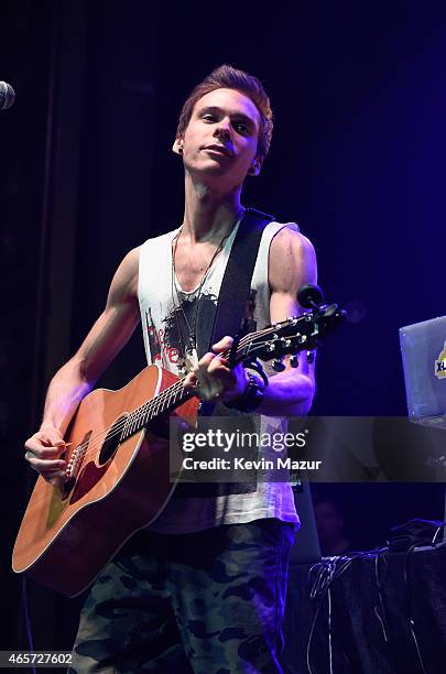 Matthew Koma performs onstage at the Cherrytree Records 10th Anniversary at Webster Hall on March 9, 2015 in New York City.