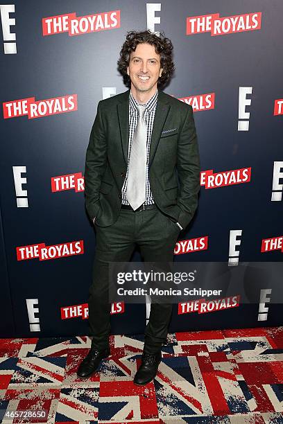 Writer, producer and director Mark Schwahn attends "The Royals" New York Series Premiere at The Standard Highline on March 9, 2015 in New York City.