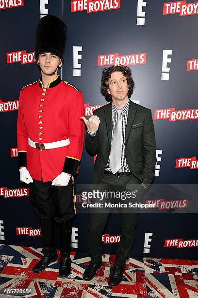 Writer, producer and director Mark Schwahn attends "The Royals" New York Series Premiere at The Standard Highline on March 9, 2015 in New York City.
