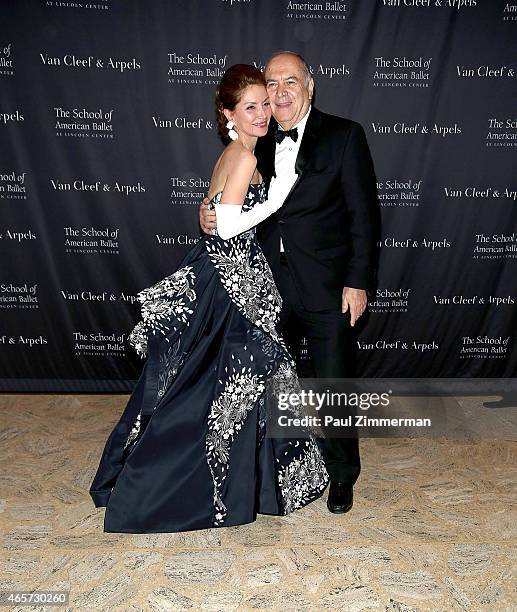 Jean Shafiroff and Martin D. Shafiroff attend the School of American Ballet 2015 Winter Ball at David H. Koch Theater at Lincoln Center on March 9,...