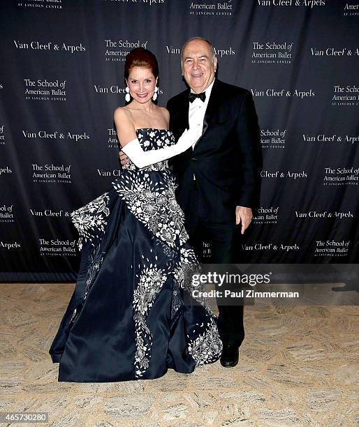 Jean Shafiroff and Martin D. Shafiroff attend the School of American Ballet 2015 Winter Ball at David H. Koch Theater at Lincoln Center on March 9,...