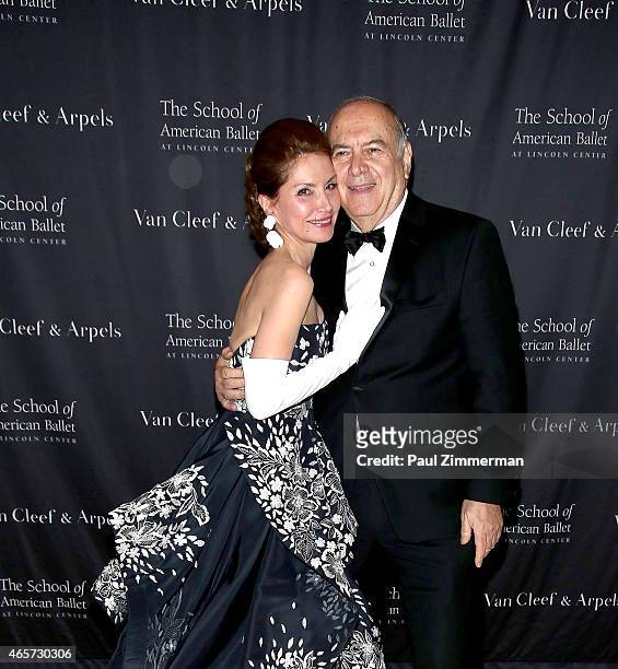 Jean Shafiroff and Martin D. Shafiroff attend the School of American Ballet 2015 Winter Ball at David H. Koch Theater at Lincoln Center on March 9,...