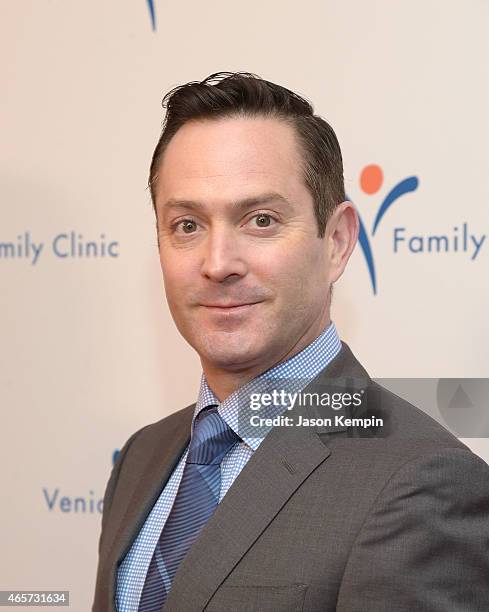 Thomas Lennon attends Venice Family Clinic's 33rd Annual Silver Circle Gala at the Beverly Wilshire Four Seasons Hotel on March 9, 2015 in Beverly...