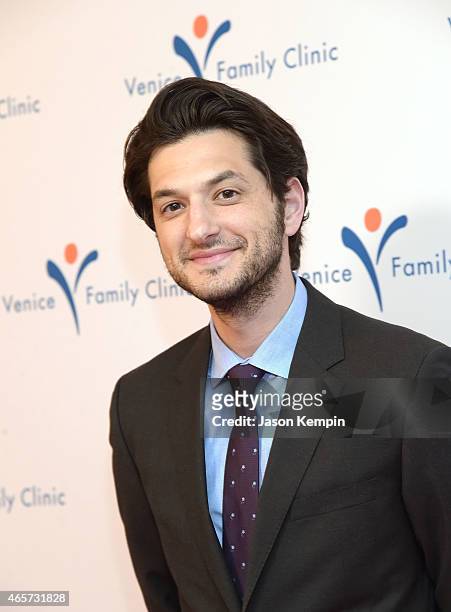 Ben Schwartz attends Venice Family Clinic's 33rd Annual Silver Circle Gala at the Beverly Wilshire Four Seasons Hotel on March 9, 2015 in Beverly...
