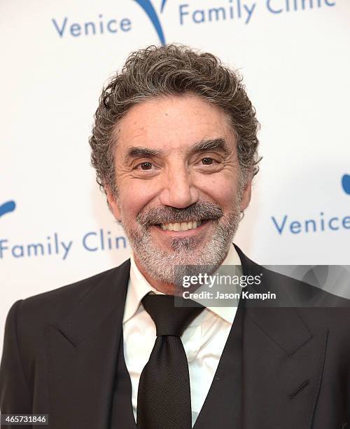 Chuck Lorre attends Venice Family Clinic's 33rd Annual Silver Circle Gala at the Beverly Wilshire Four Seasons Hotel on March 9, 2015 in Beverly...