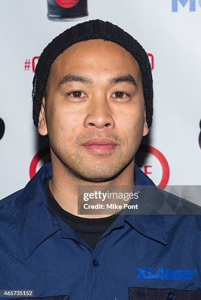 Virman of the group Far East Movement attends the Cherrytree Records 10th Anniversary at Webster Hall on March 9, 2015 in New York City.