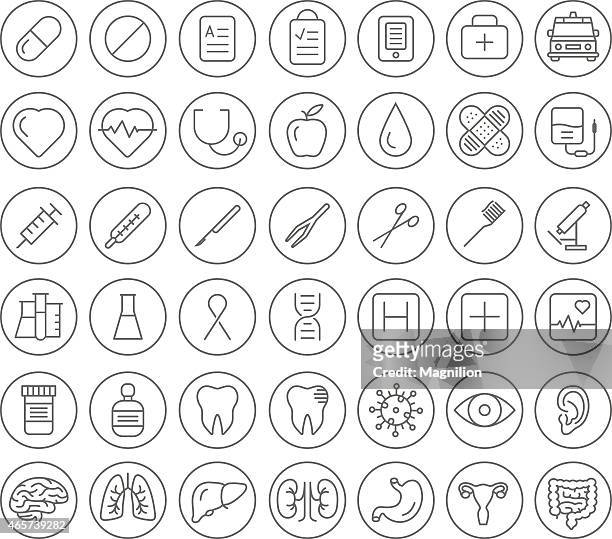 ilustraciones, imágenes clip art, dibujos animados e iconos de stock de iconos de médicos - fórceps