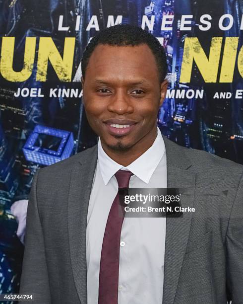 Mark Goodwin Actor 456 Run All Night New York Premiere Outside Arrivals Stock Photos, High ...