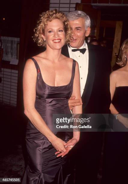 Actress Melanie Griffith and talent agent Ed Limato attend the 48th Annual Tony Awards on June 12, 1994 at the Gershwin Theatre in New York City.