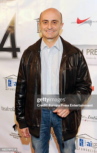 Pepe Viyuela attends the 'Union de Actores' Awards on March 9, 2015 in Madrid, Spain.