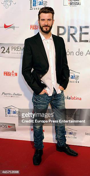 Hector Melgares attends the 'Union de Actores' Awards on March 9, 2015 in Madrid, Spain.