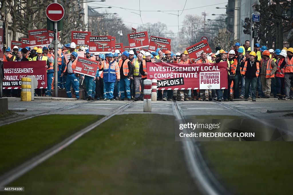 FRANCE-CONSTRUCTION-PROTEST