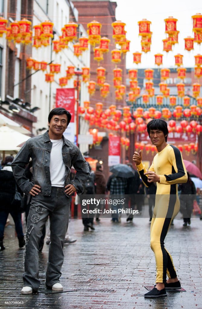 Madame Tussauds Surprise Chinatown With Jackie Chan And Bruce Lee Wax Figures For Chinese New Year