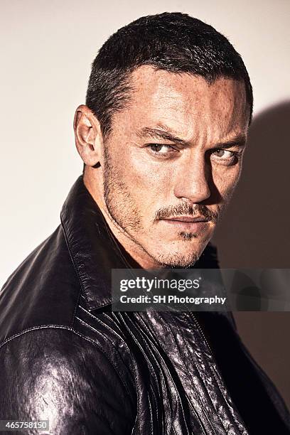 Actor Luke Evans is photographed on November 27, 2012 in London, England.