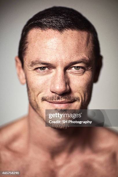 Actor Luke Evans is photographed on November 27, 2012 in London, England.