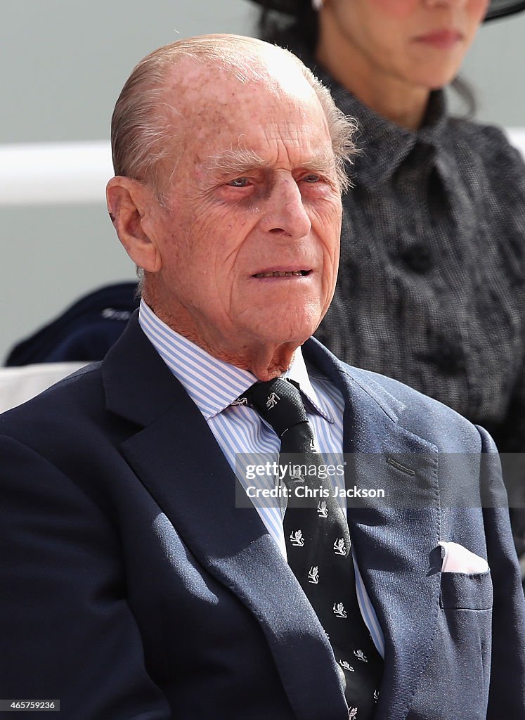 The Queen And Duke Of Edinburgh Attend Naming Ceremony Of P&O Cruise Ship Britannia