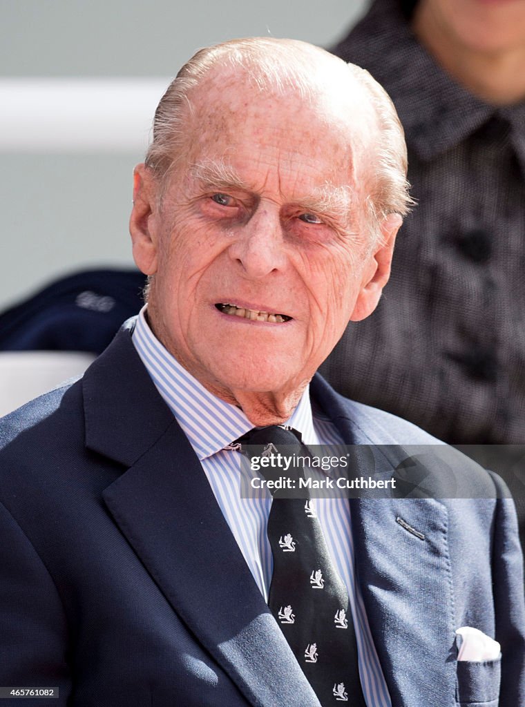 The Queen And Duke Of Edinburgh Attend Naming Ceremony Of P&O Cruise Ship Britannia