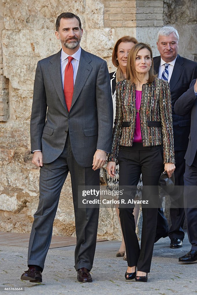 Spanish Royals Visit Zaragoza