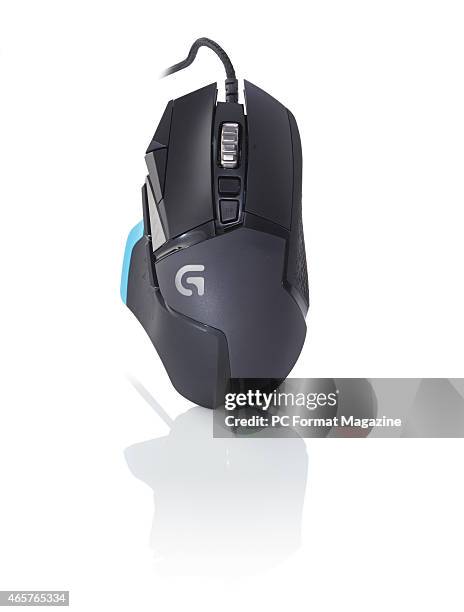 Logitech Proteus Core gaming mouse, taken on May 6, 2014.