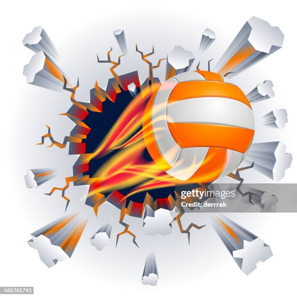 Exploding Volleyballs Volleyball On Fire Photos and Premium High Res Pictures - Getty Images